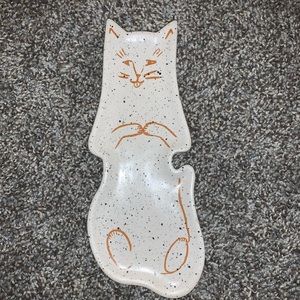 cat jewelry dish